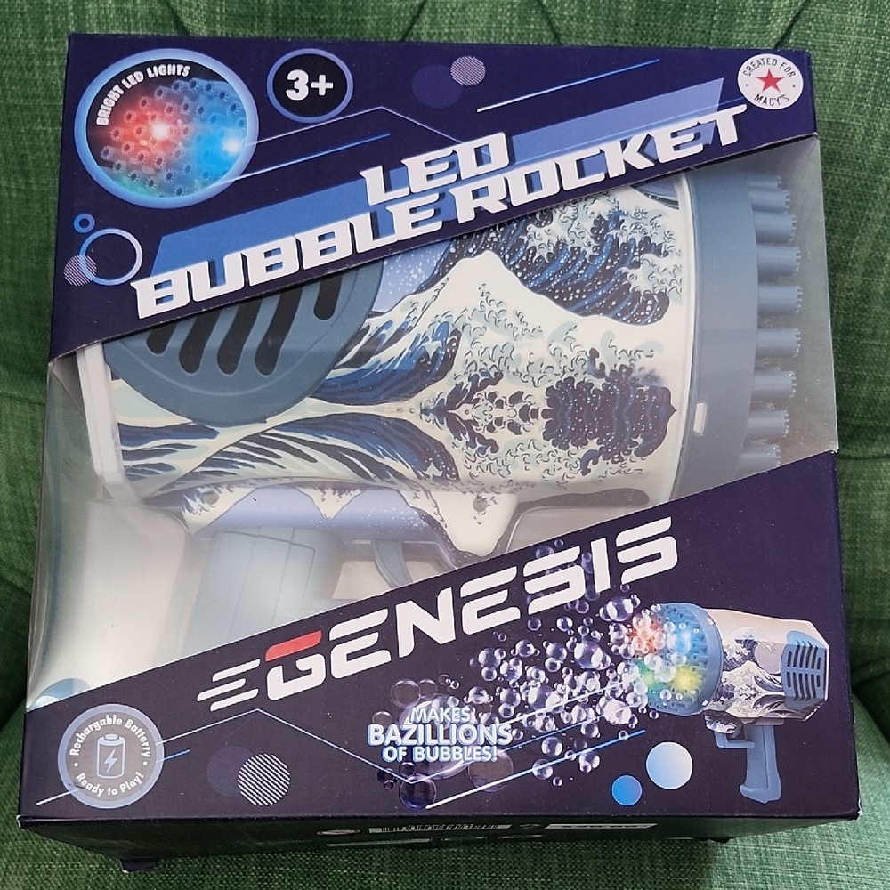Genesis LED Bubble Rocket